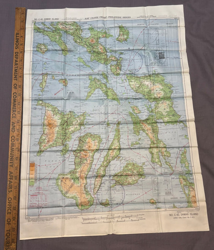 Wwii silk cloth - silk, usaaf