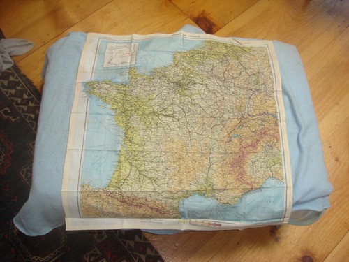 Wwii original zones france - of,