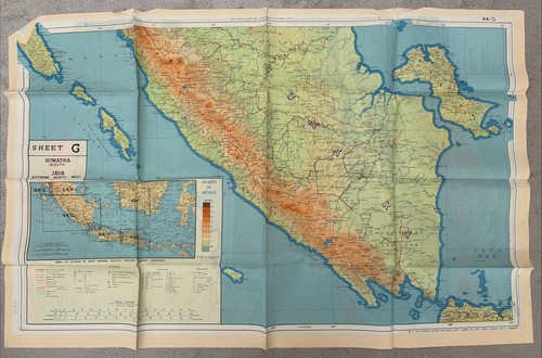 Silk rayon escape map sheet - silk/rayon,
