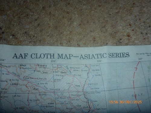 Rare ww2 silk rayon aaf - rare,