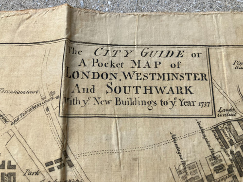 1737 london city guide pocket - london,